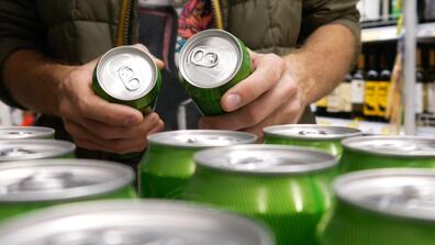 soda cans 
