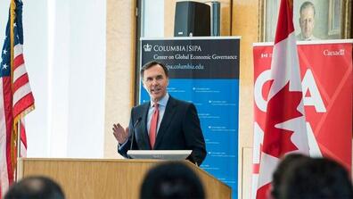 William Francis Morneau, Canada’s Minister of Finance