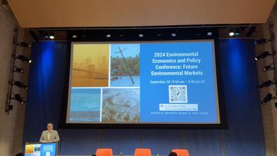 NY Fed Environmental economics event