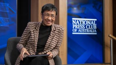 IN FULL: Maria Ressa's Address to the National Press Club of Australia