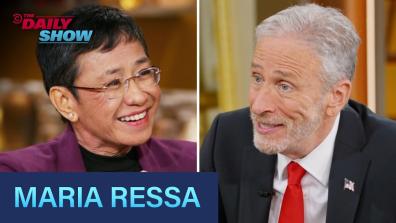 Maria Ressa - Fighting Back Against Trump’s Authoritarian Algorithm With Truth | The Daily Show