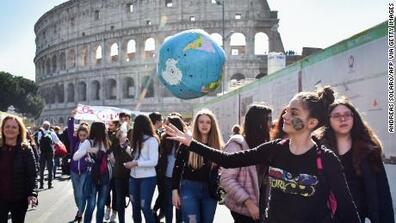  Italian school students in every grade will be required to study climate change and sustainability