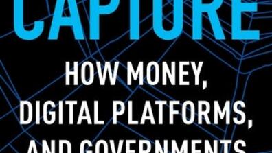 Cover of Anya Schiffrin's recent book "Media Capture"