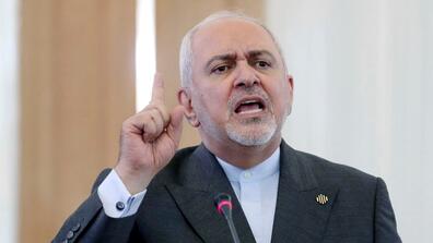 Iranian Foreign Minister Mohammad Javad Zarif speaks at a news conference in Tehran on Aug. 5, 2019.