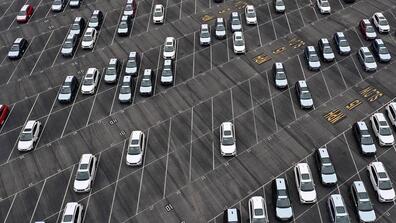 Image of a parking lot