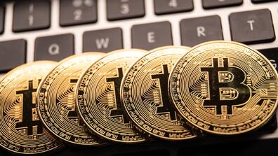 Image of physical Bitcoins