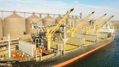 Image from a shipping port