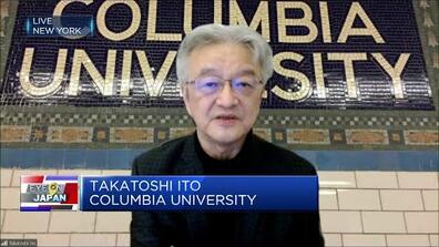 Image of Takatoshi Ito from the teleconference