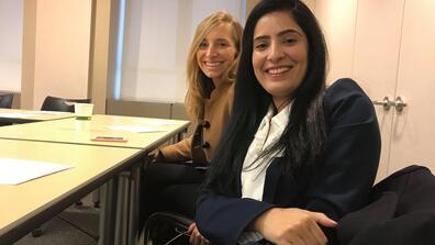  MPA-EPM Annual Washington D.C. Trip Beenish Amjad and Ruth Petcoff