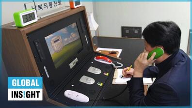 Communication hotline between North and South Korea