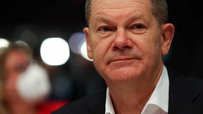 German Chancellor Olaf Scholz