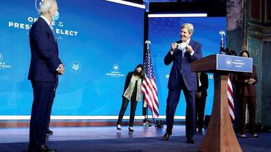 Biden and John Kerry