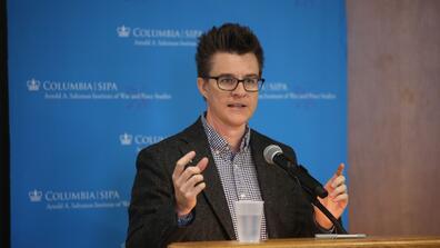 Erica Chenoweth at the Waltz Lecture