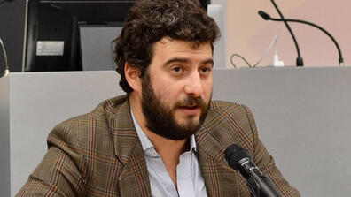 Miguel Lago is co-founder and president-director of Nossas, a Brazilian nonprofit organization that encourages activism and civic engagement. [photo courtesy Princeton University]