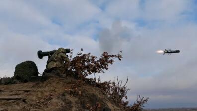 Holding military drills in Ukraine, February 2022 - Handout/Reuters
