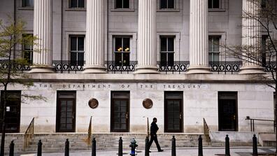 treasury department building