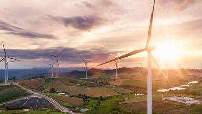 wind turbines
