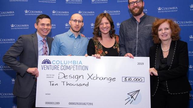 Photo of winners from Design Xchange