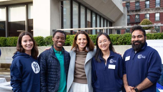 SIPAFest 2022 – Students with Dean Yarhi-Milo
