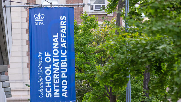 SIPA street banner