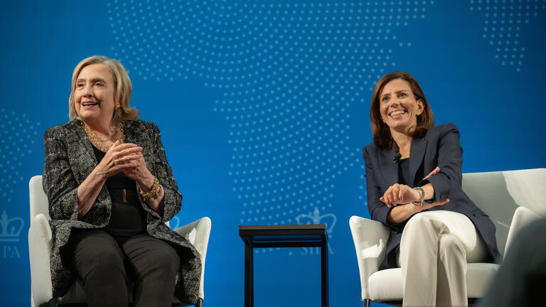 Hillary Rodham Clinton and Keren Yarhi-Milo