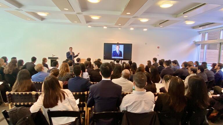 The whole room & Peter Marber