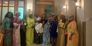 Dean Keren Yarhi-Milo welcomed a group of 13 African women leaders to the 2023 Leadership Forum at SIPA's Picker Center for Executive Education.