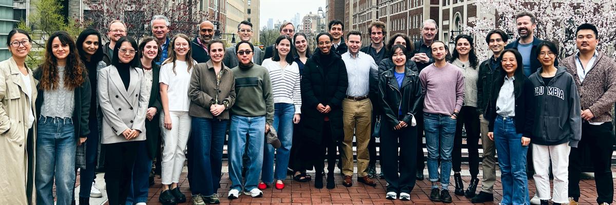PhD Student group photo at Columbia SIPA