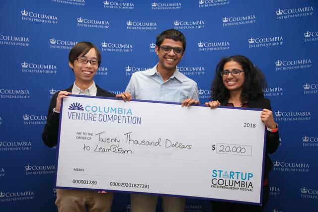 SIPA Dean's Challenge 2018 Winner Learn2Earn