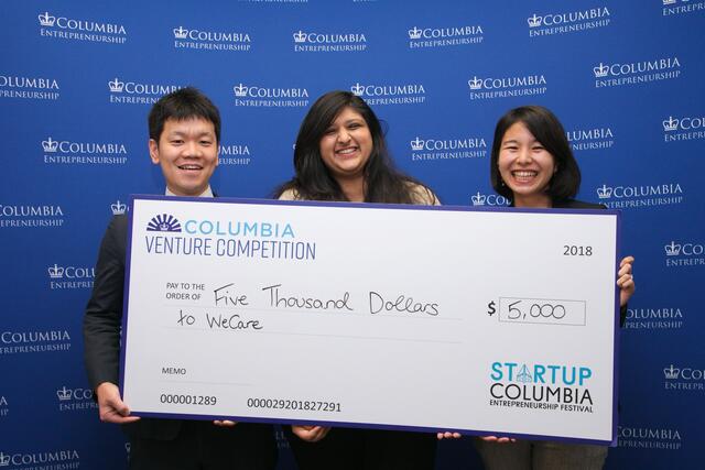SIPA Dean's Challenge 2018 Winner WeCare
