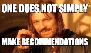 Recommendations meme