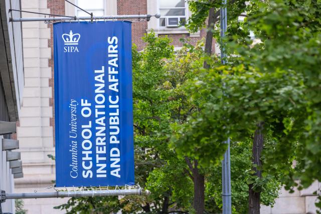 SIPA street banner