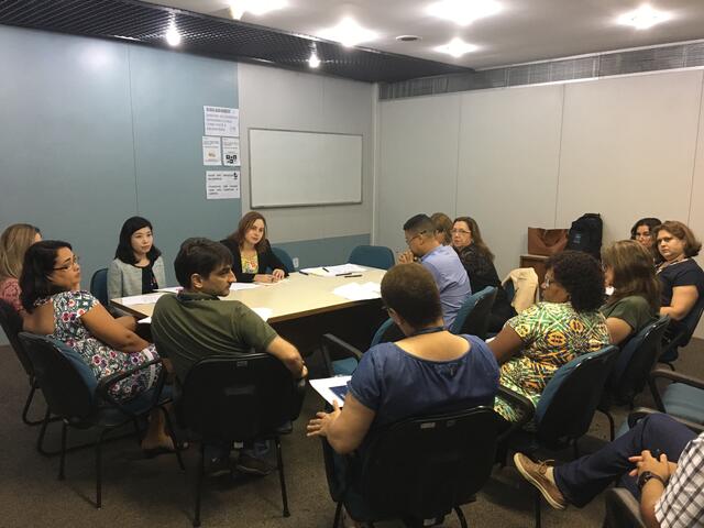 Workshop project with Instituto Republica in Brazil
