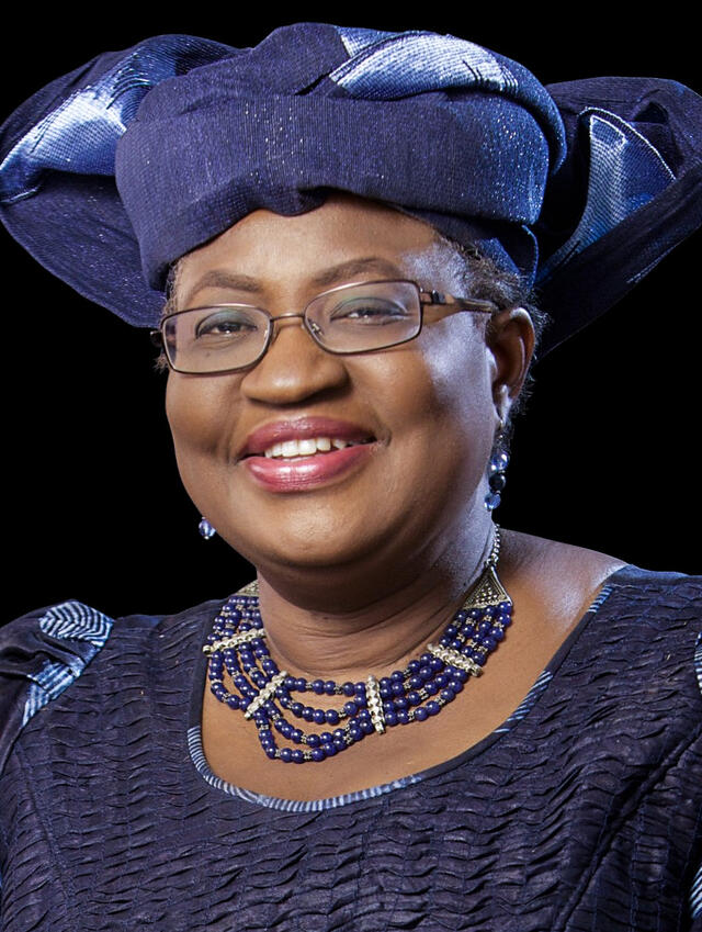 Ngozi Okonjo-Iweala, a former finance minister of Nigeria, also served as a managing director of the World Bank.